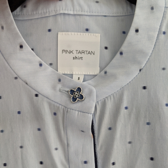 Pink Tartan Dress Shirt - Picture 3 of 3
